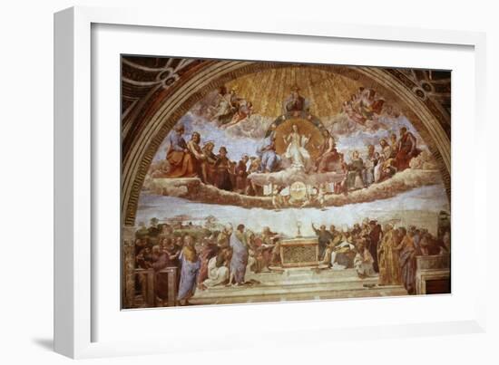 Disputa del Sacramento-Raphael-Framed Giclee Print