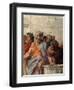 Disputa, from the Stanza Della Segnatura, 1508-11 (Detail)-Raphael-Framed Giclee Print