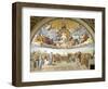 Disputa, from the Stanza della Segnatura, 1508-11-Raphael-Framed Giclee Print