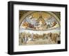 Disputa, from the Stanza della Segnatura, 1508-11-Raphael-Framed Giclee Print