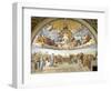 Disputa, from the Stanza della Segnatura, 1508-11-Raphael-Framed Giclee Print