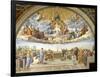 Disputa, from the Stanza della Segnatura, 1508-11-Raphael-Framed Giclee Print