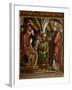 Disputation of St.Augustine With Heretics-Michael Pacher-Framed Giclee Print