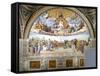 Disputation of the Holy Sacrament-Raphael-Framed Stretched Canvas