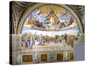 Disputation of the Holy Sacrament-Raphael-Stretched Canvas