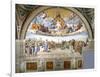 Disputation of the Holy Sacrament-Raphael-Framed Giclee Print