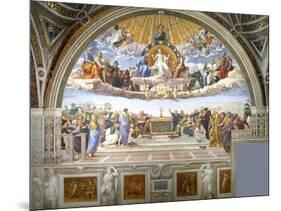 Disputation of the Holy Sacrament-Raphael-Mounted Giclee Print