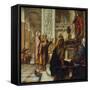 Disputation with the Doctors-Juan de Valdes Leal-Framed Stretched Canvas