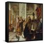 Disputation with the Doctors-Juan de Valdes Leal-Framed Stretched Canvas