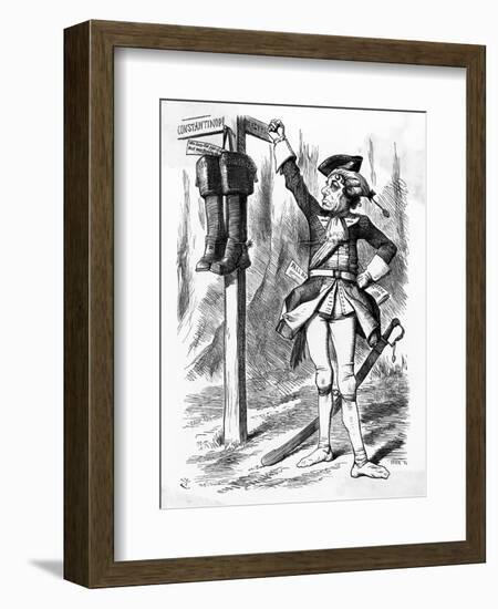 Disraeli, Bombastes-John Tenniel-Framed Art Print