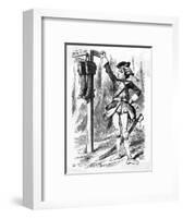 Disraeli, Bombastes-John Tenniel-Framed Art Print