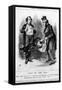 Disraeli, Cat, Bag, Lord-John Tenniel-Framed Stretched Canvas