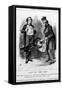 Disraeli, Cat, Bag, Lord-John Tenniel-Framed Stretched Canvas