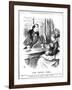 Disraeli, Civil Service-John Tenniel-Framed Art Print