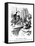 Disraeli, Civil Service-John Tenniel-Framed Stretched Canvas