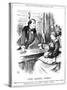 Disraeli, Civil Service-John Tenniel-Stretched Canvas