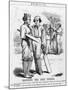 Disraeli, Cricket Innings-John Tenniel-Mounted Art Print