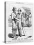 Disraeli, Cricket Innings-John Tenniel-Stretched Canvas