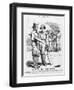 Disraeli, Cricket Innings-John Tenniel-Framed Art Print