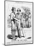 Disraeli, Cricket Innings-John Tenniel-Mounted Art Print