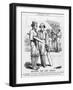 Disraeli, Cricket Innings-John Tenniel-Framed Art Print