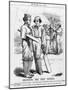 Disraeli, Cricket Innings-John Tenniel-Mounted Art Print