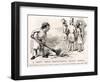 Disraeli, Crossing Sweep-null-Framed Art Print