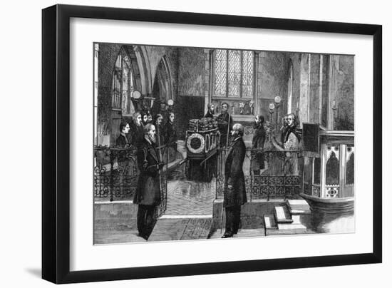 Disraeli, Funeral-null-Framed Art Print