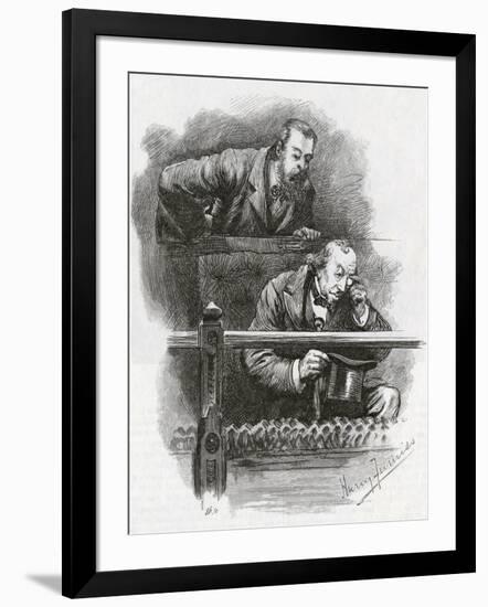 Disraeli, Furniss, 1882-null-Framed Art Print