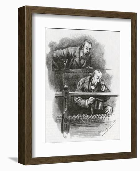 Disraeli, Furniss, 1882-null-Framed Art Print