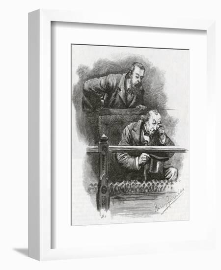 Disraeli, Furniss, 1882-null-Framed Art Print