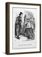 Disraeli, Headmaster-John Tenniel-Framed Art Print