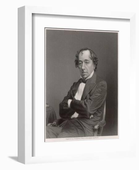 Disraeli, Mayall-null-Framed Art Print