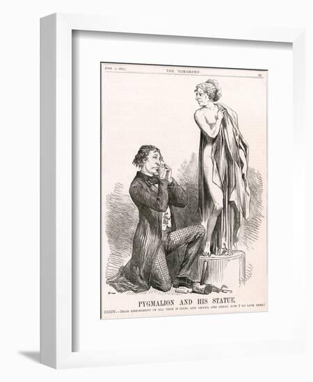 Disraeli, Pygmalion Stat-null-Framed Art Print