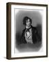 Disraeli, Young, Chalon-A.e. Chalon-Framed Art Print