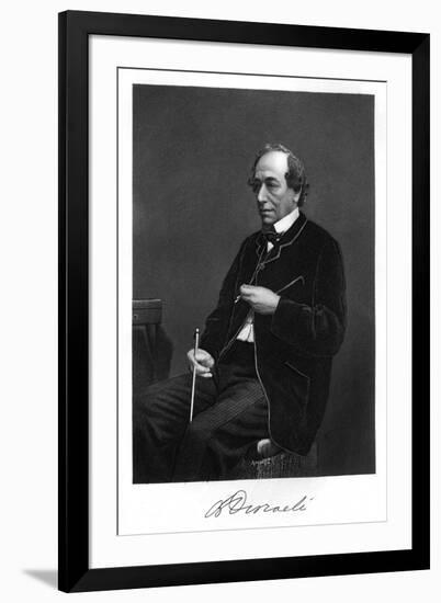 Disraeli-Alonzo Chappel-Framed Art Print