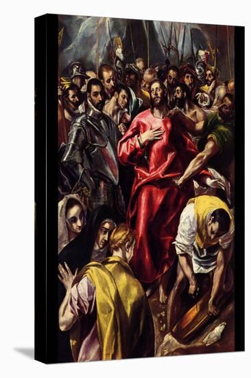 Disrobing of Christ-El Greco-Stretched Canvas