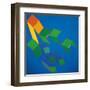 Dissipative Structures-Achille Perilli-Framed Giclee Print