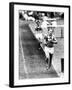 Distance Champion Emil Zatopek as He Set a New 10,000 Meter Record During the Olympic Games-Frank Scherschel-Framed Premium Photographic Print