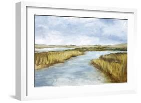 Distance Marshland-Eva Watts-Framed Art Print