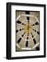 Distance Shot of Actor in Astronaut Suit Walking Through Geometrically Designed Hal Computer Center-Dmitri Kessel-Framed Photographic Print