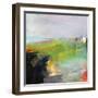 Distant Fields-Deanna Schuerbeke-Framed Art Print