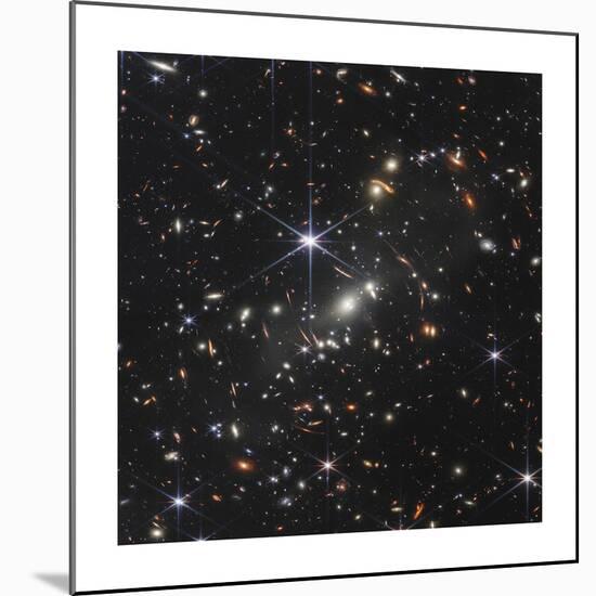 Distant Galaxies-Contemporary Photography-Mounted Giclee Print