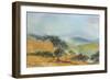 Distant Hills-Margaret Coxall-Framed Giclee Print