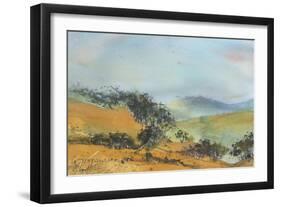 Distant Hills-Margaret Coxall-Framed Giclee Print