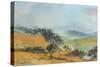 Distant Hills-Margaret Coxall-Stretched Canvas