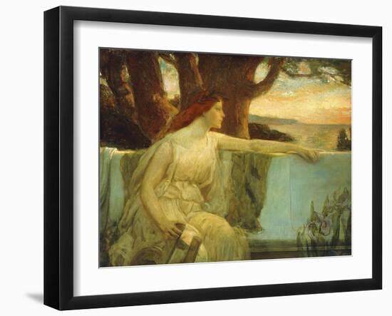 Distant Idyll-Charles Allan Winter-Framed Giclee Print