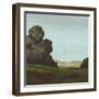 Distant Meadow I-Robert Charon-Framed Art Print