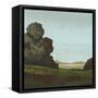 Distant Meadow I-Robert Charon-Framed Stretched Canvas