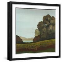 Distant Meadow II-Robert Charon-Framed Art Print